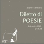 “Diletto di POESIE” – per le misure anti-covid è momentaneamente sospeso