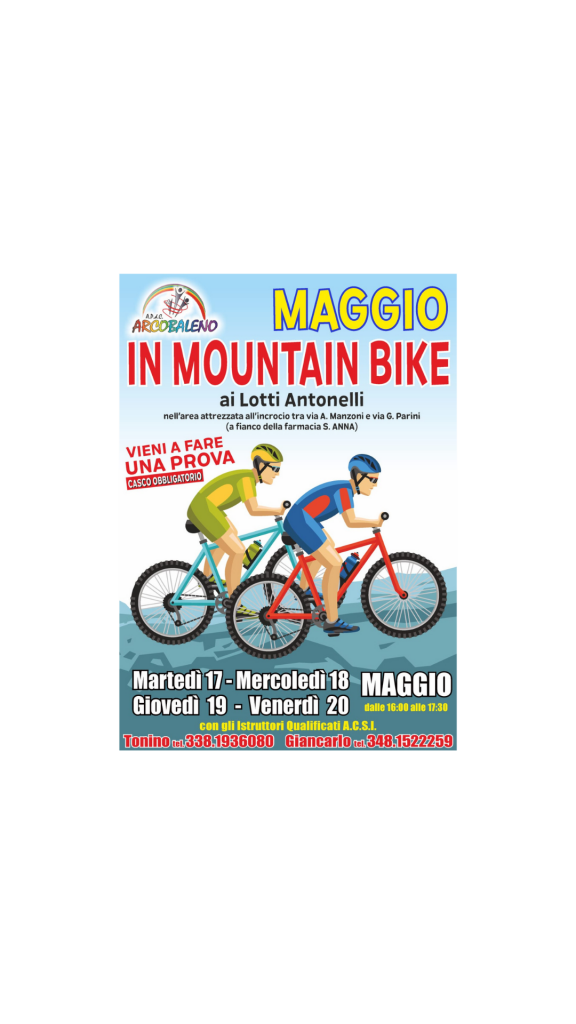 Maggio in “Mountain bike”